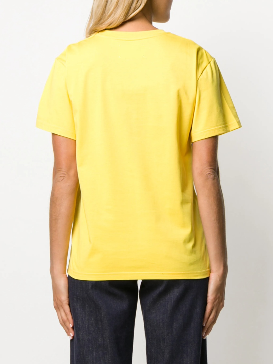 Tricou Alberta Ferretti galben - Img 4