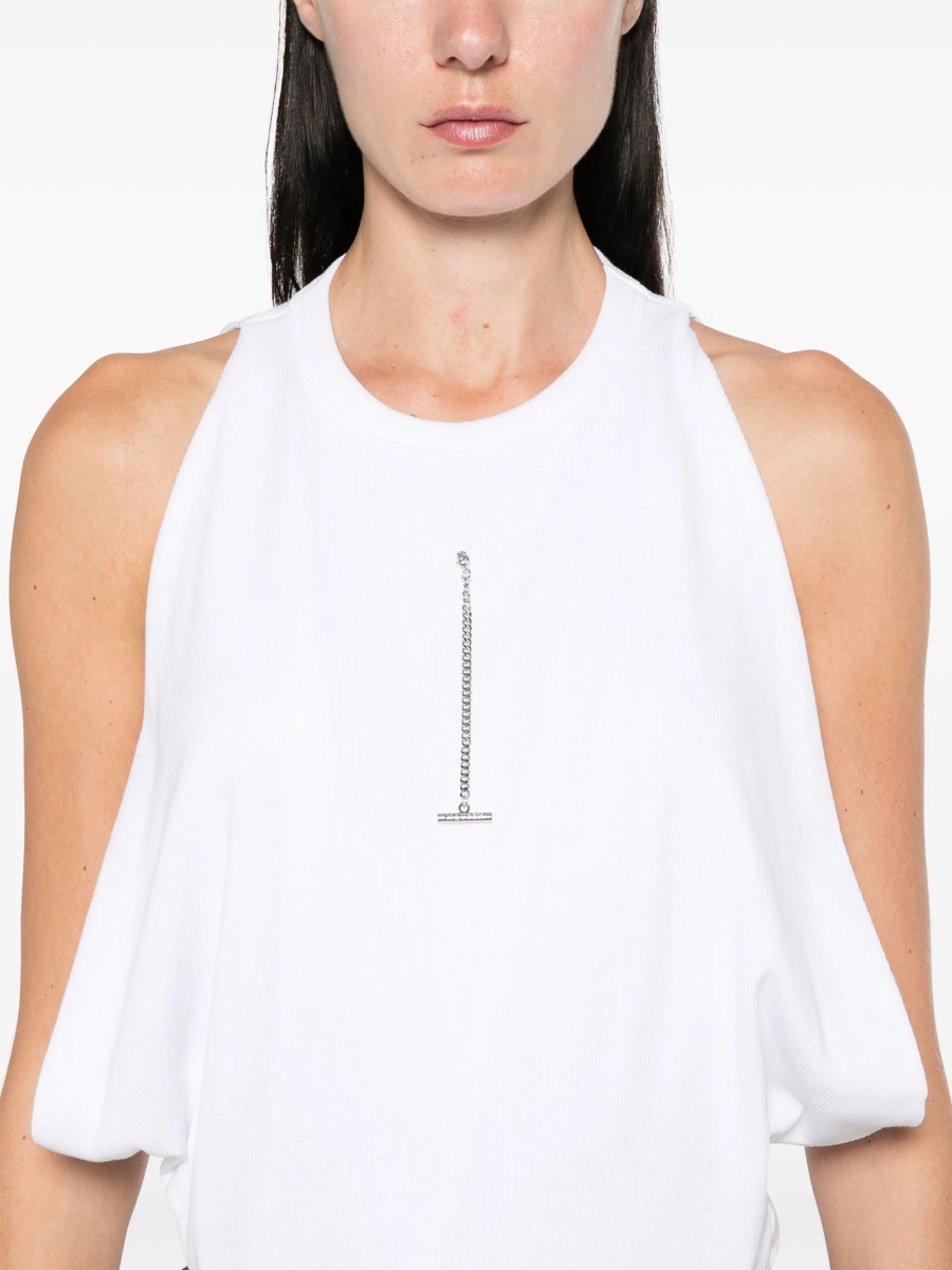 Tricou Alexander McQueen alb - Img 5