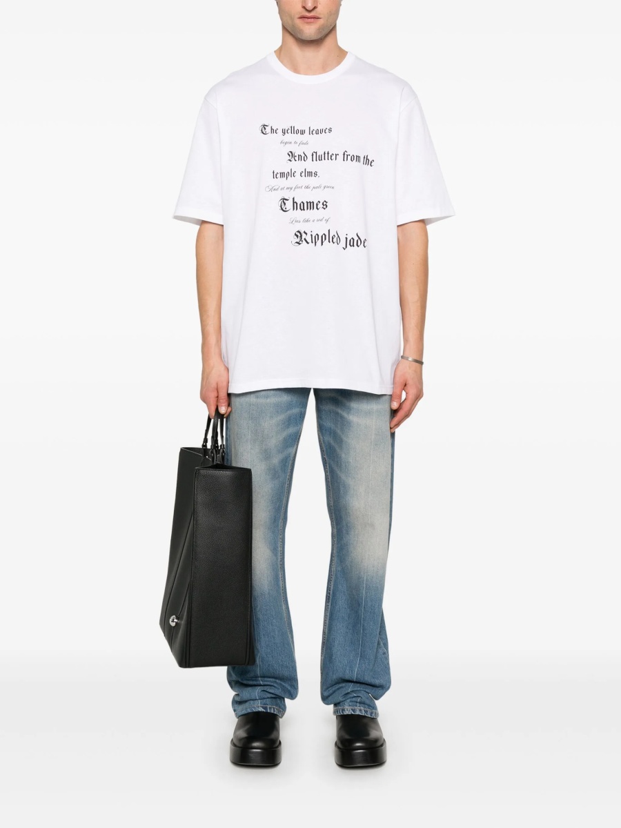 Tricou Alexander McQueen alb - Img 2