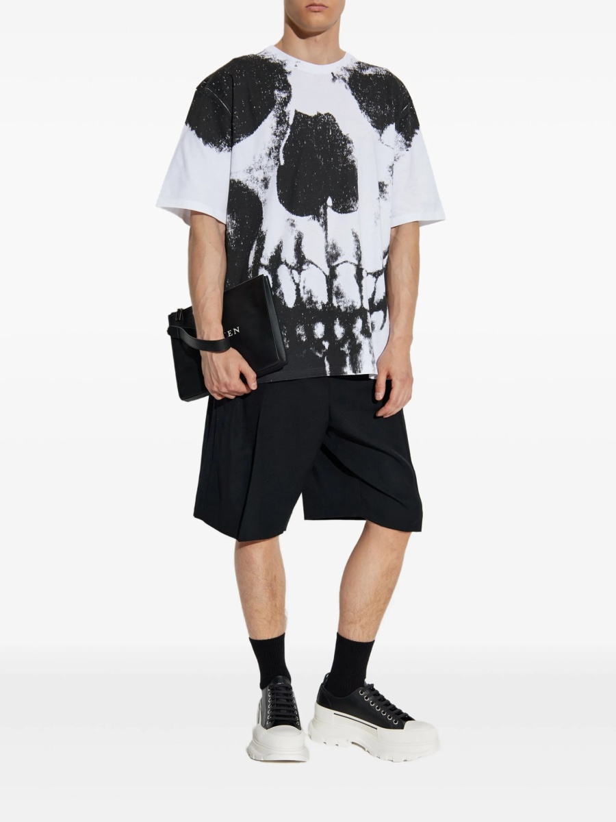 Tricou Alexander McQueen alb - Img 2