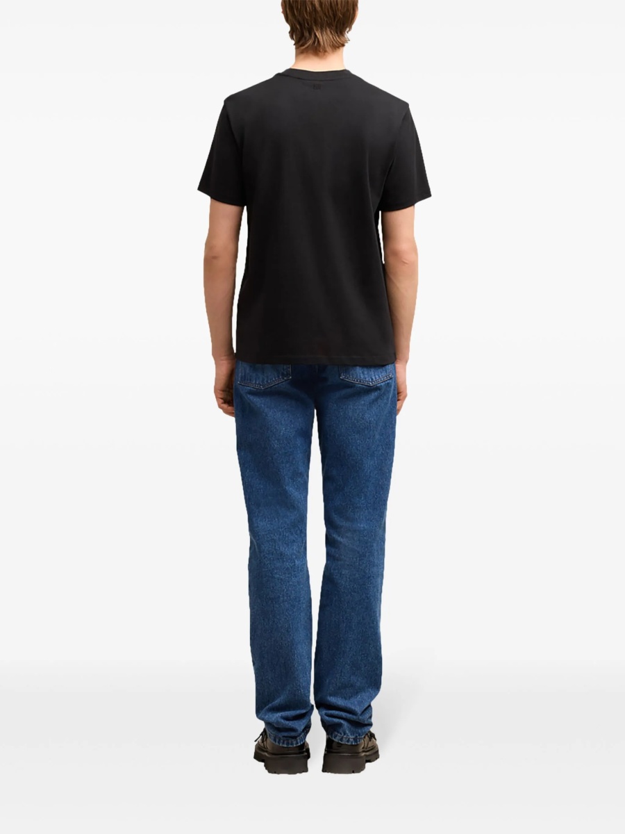 Tricou AMI Paris ami de coeur negru - Img 4