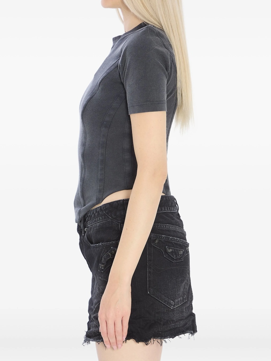 Tricou Balenciaga gri - Img 3