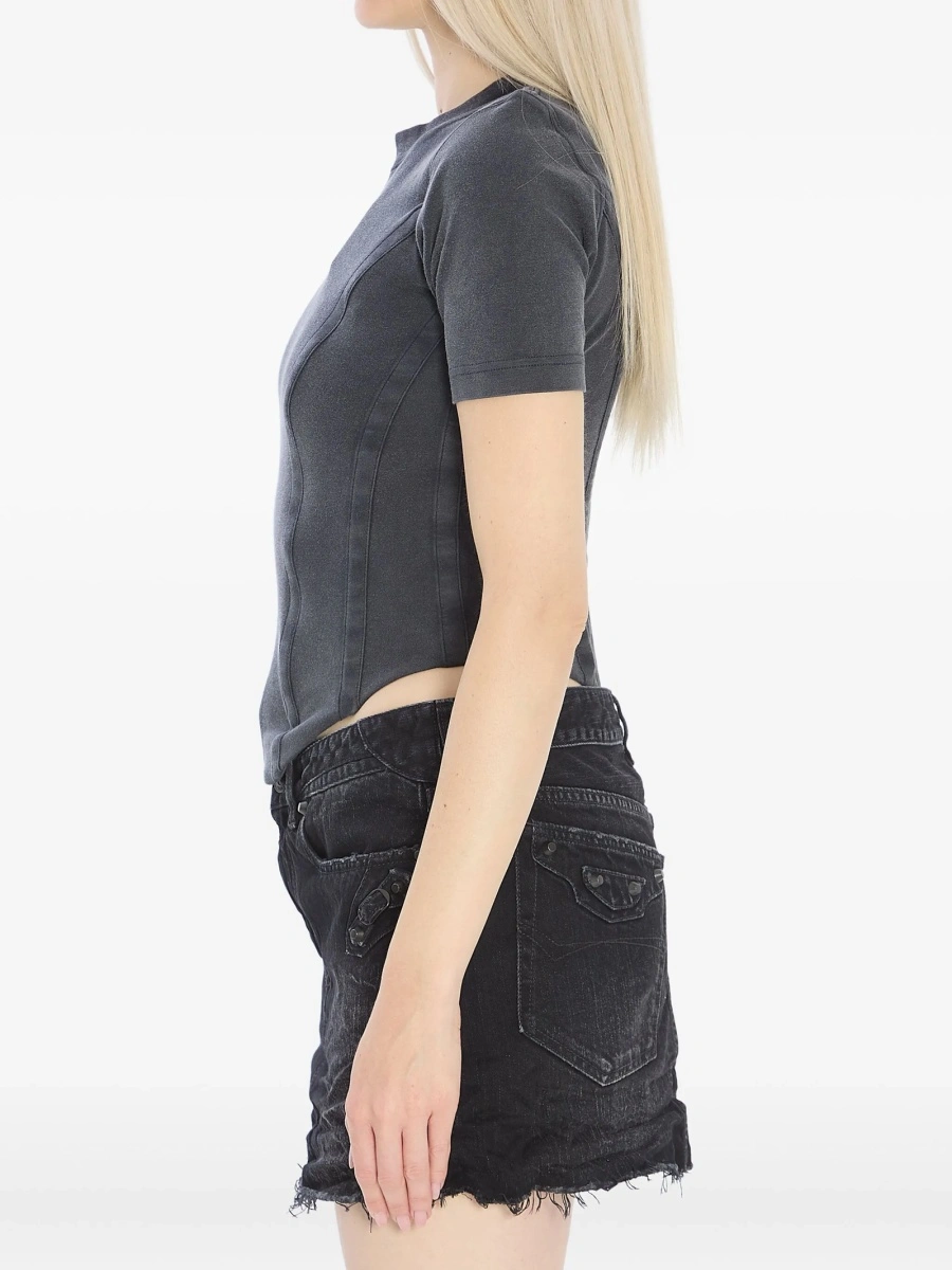Tricou Balenciaga gri - Img 3