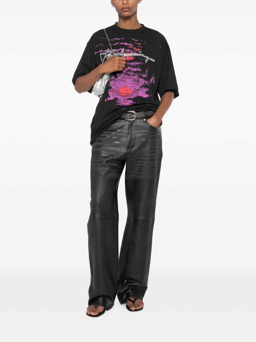 Tricou Balenciaga negru - Img 2