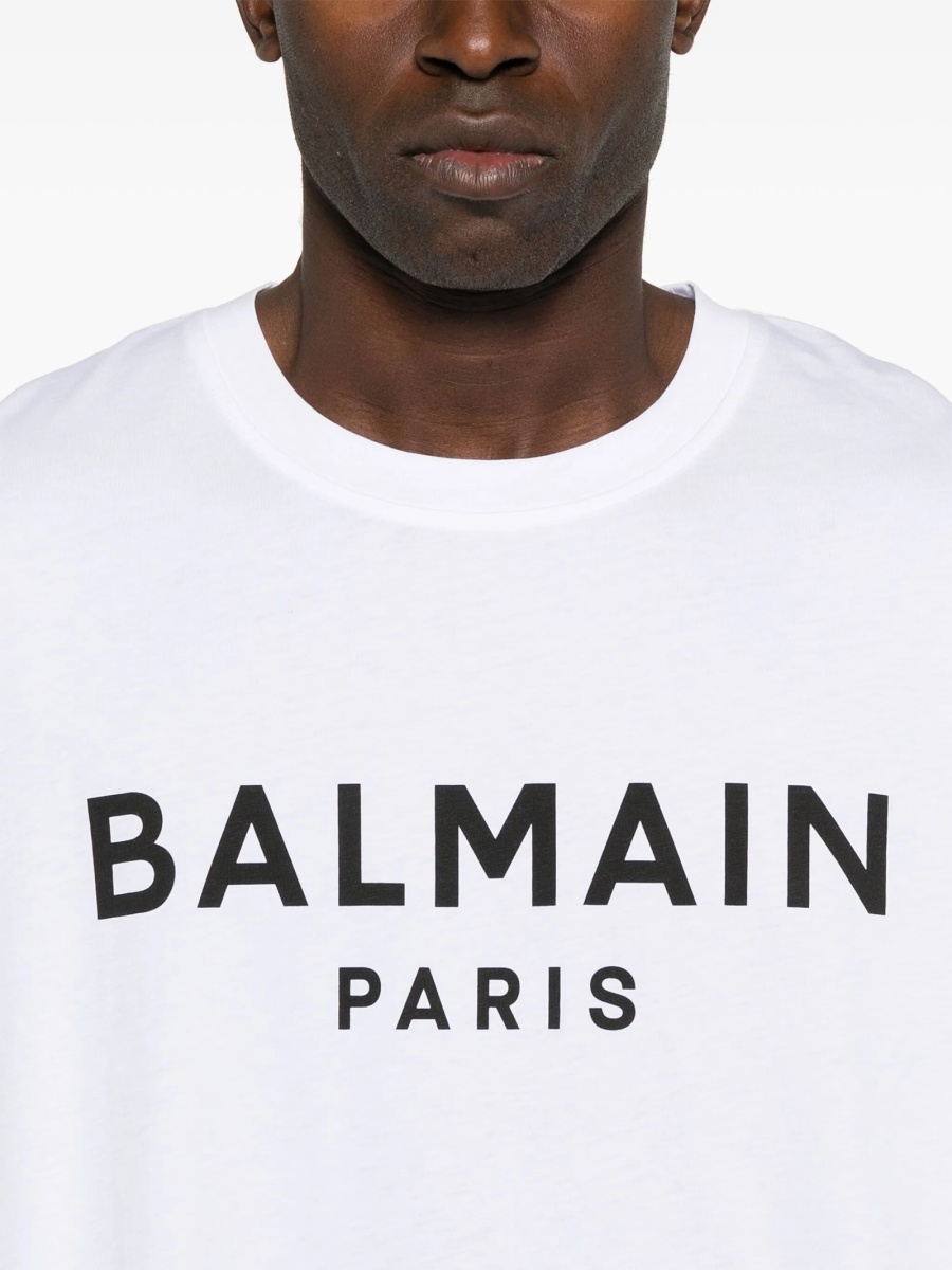 Tricou Balmain alb - Img 4