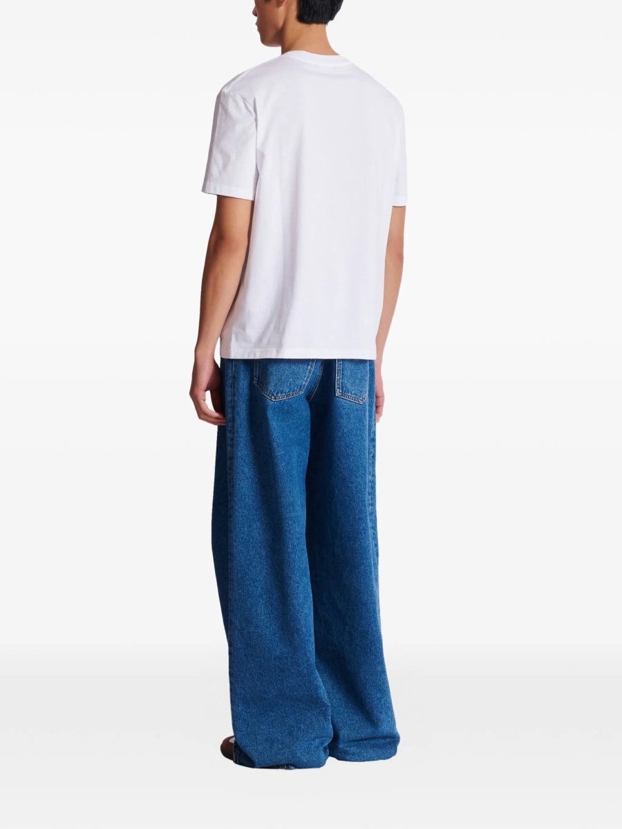 Tricou Balmain alb - Img 4