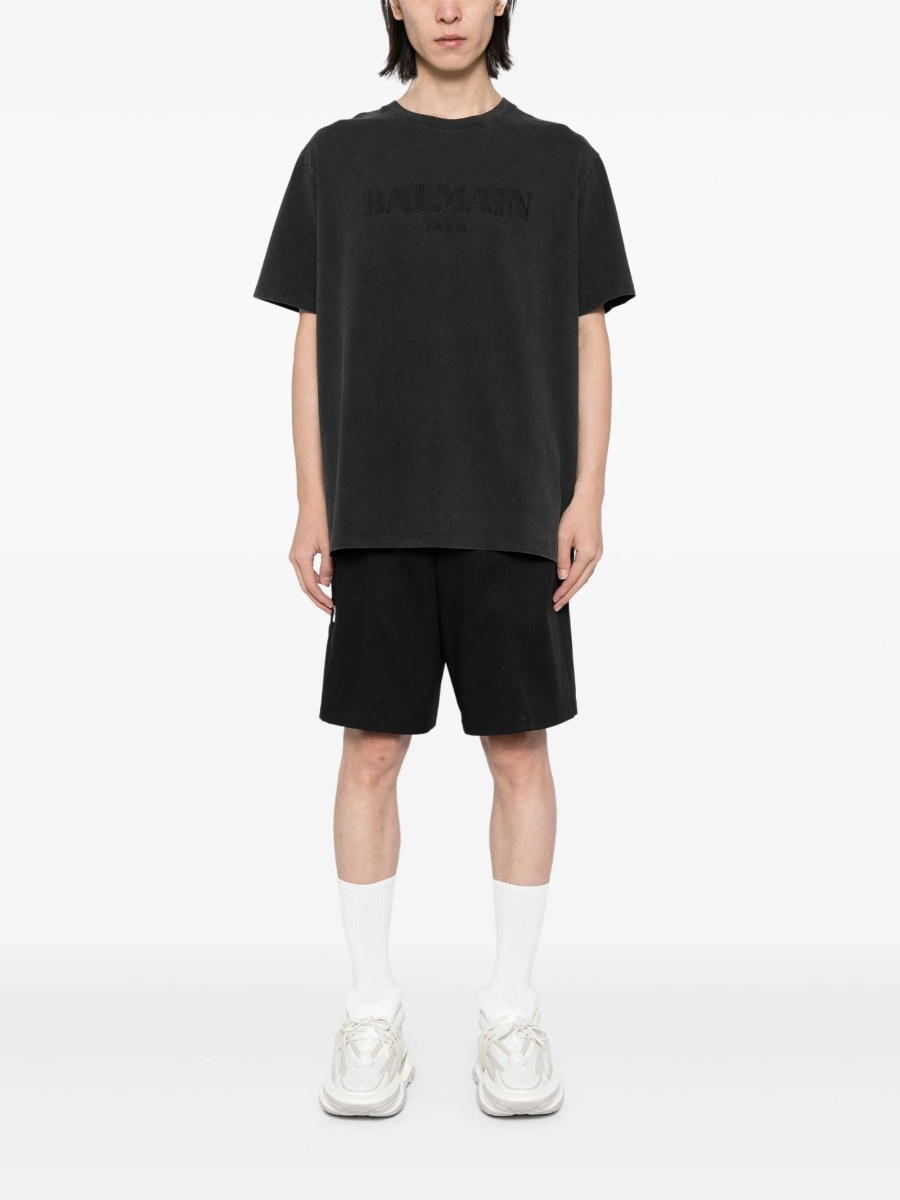 Tricou Balmain gri - Img 2