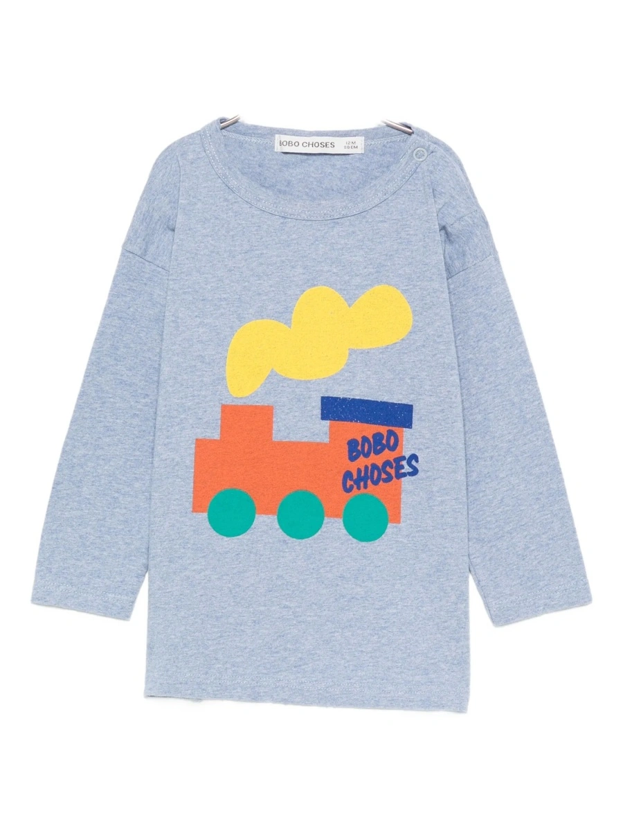 Tricou Bobo Choses albastru - Img 3