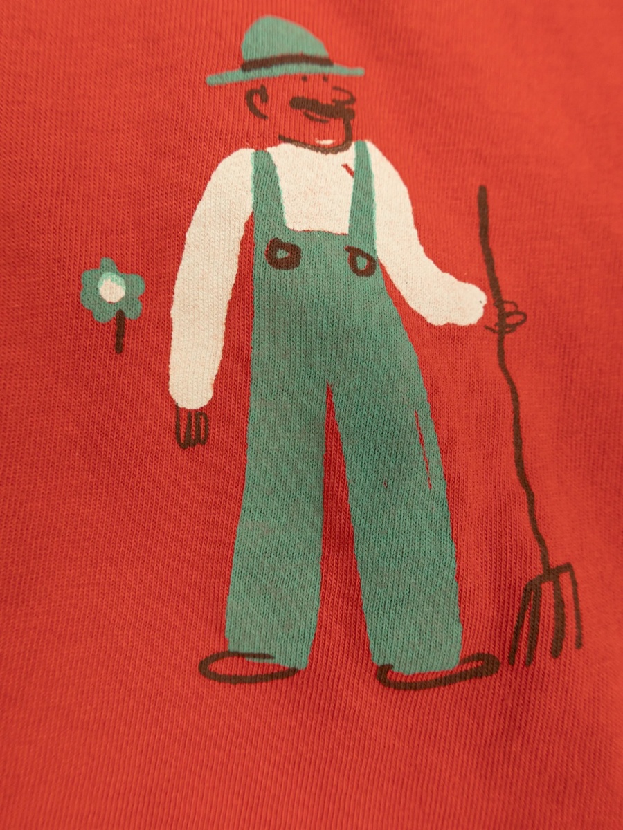 Tricou Bobo Choses rosu - Img 4