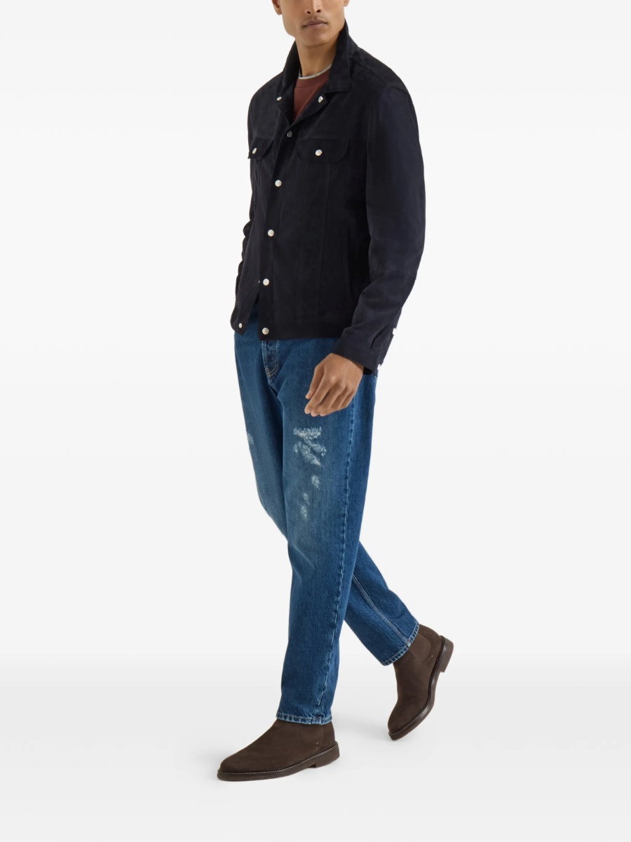 Tricou Brunello Cucinelli maro - Img 2