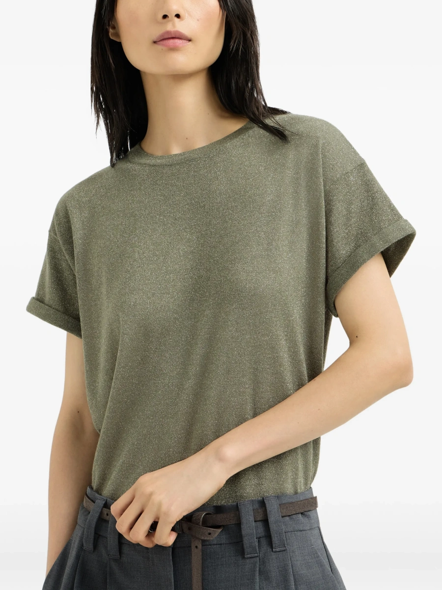Tricou Brunello Cucinelli verde - Img 4