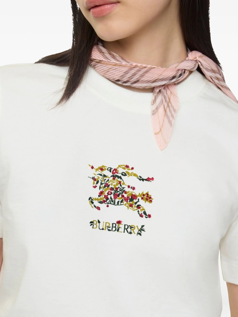 Tricou Burberry alb - Img 3