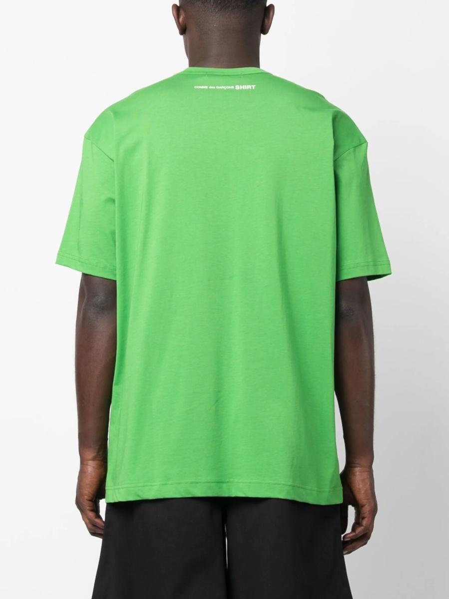 Tricou Comme des Garçons verde - Img 4