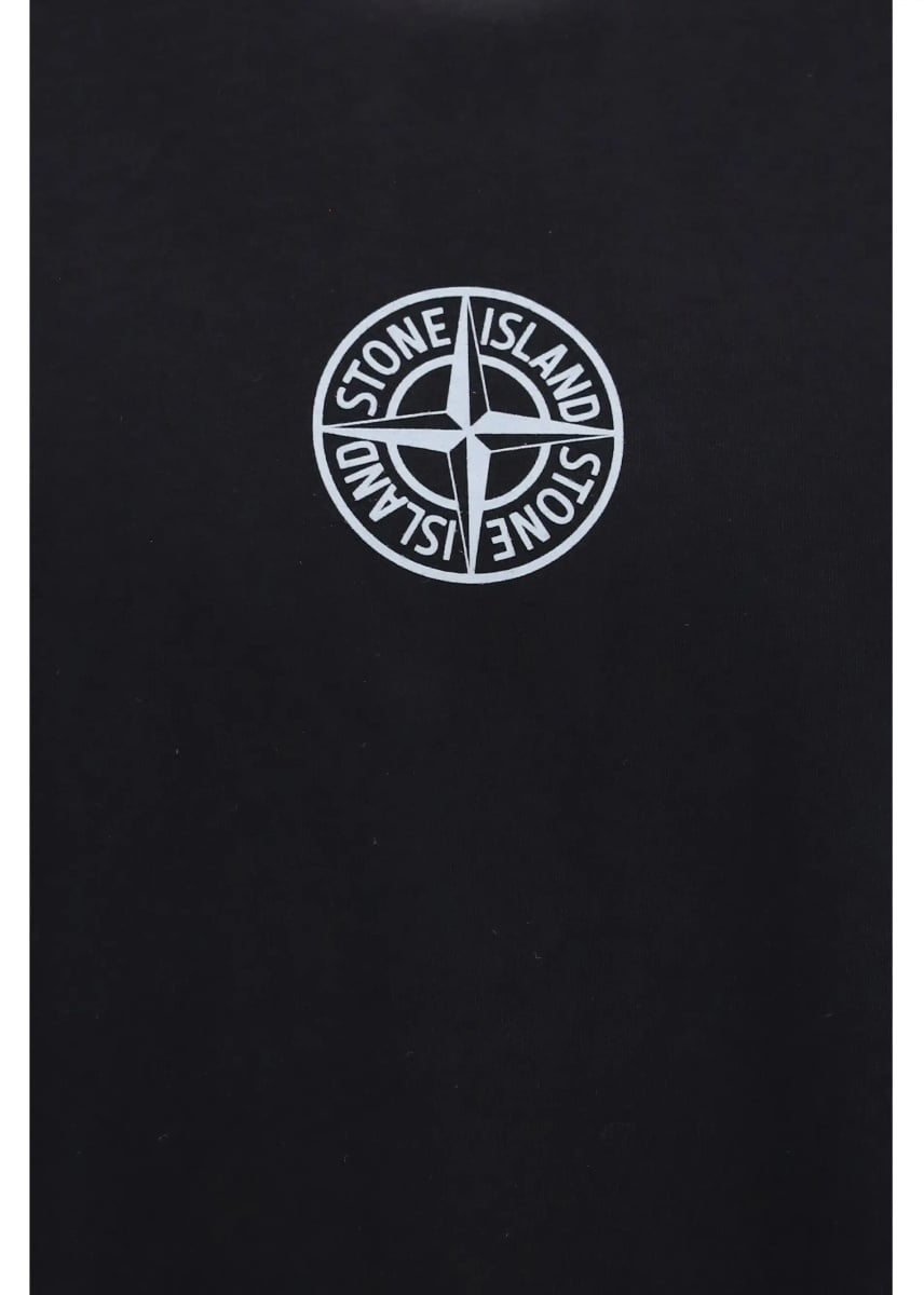 Tricou Cotton jersey T-shirt with central logo - Img 3