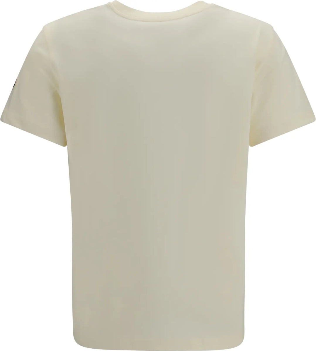 Tricou Cotton T-shirt with a tone on tone embroidered logo - Img 2
