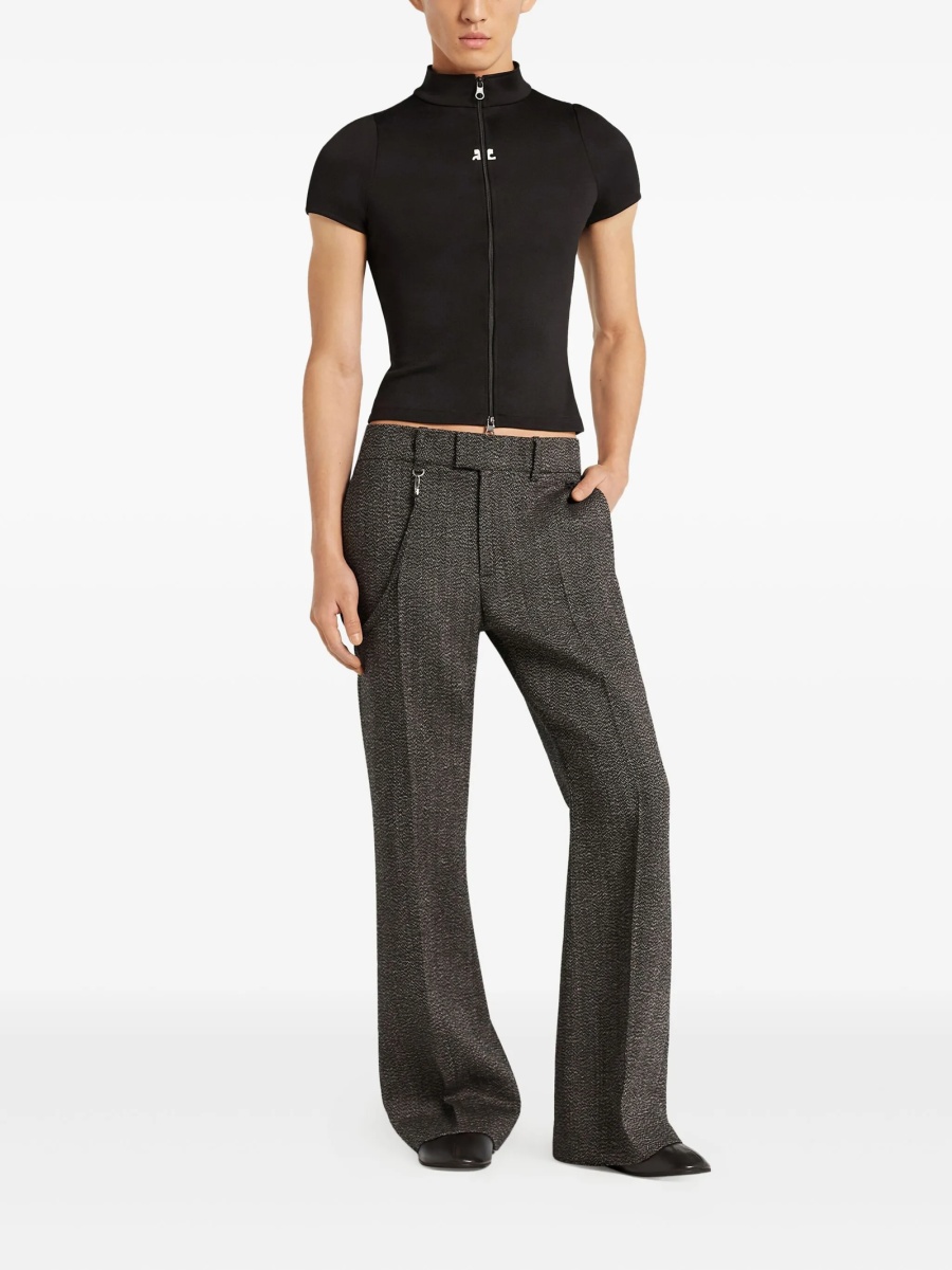 Tricou COURRÈGES negru - Img 5