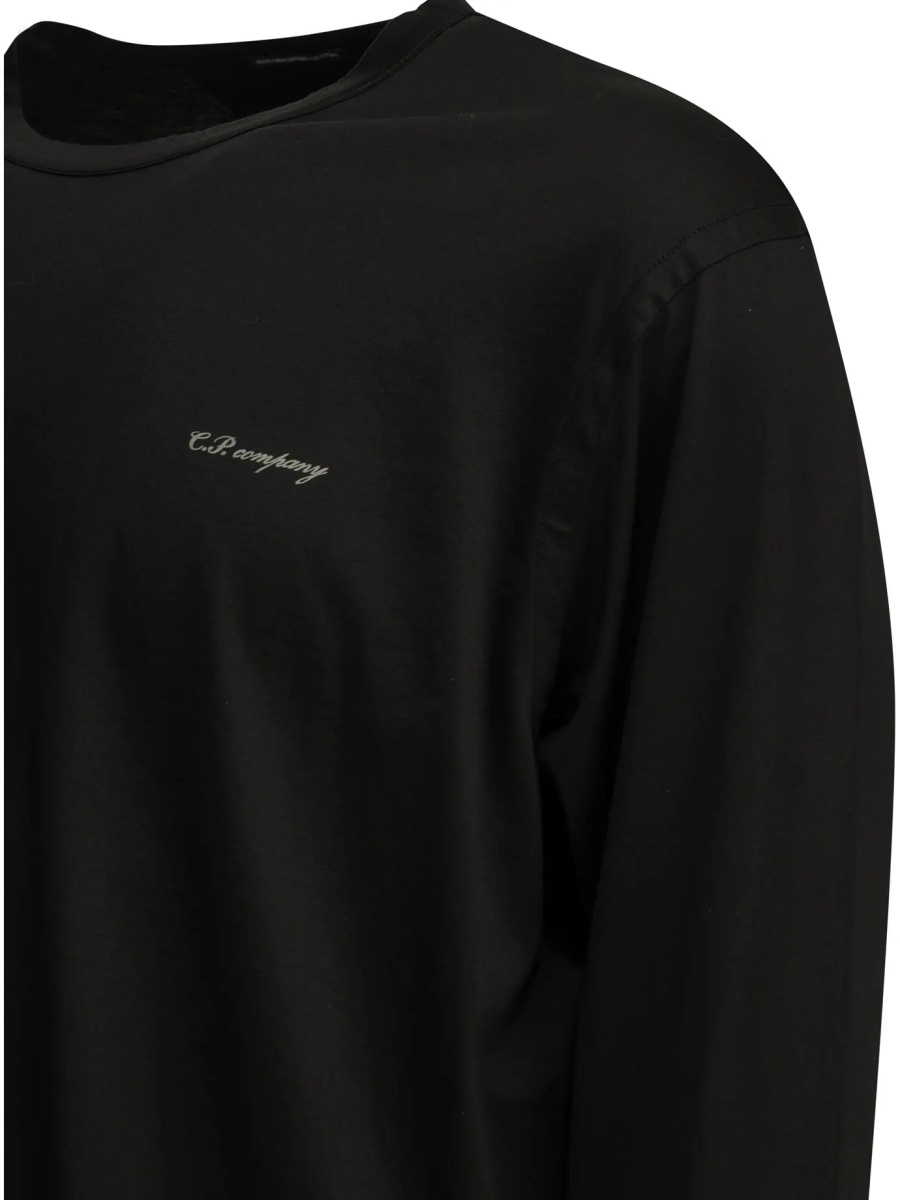Tricou Crewneck T-shirt with logo - Img 4