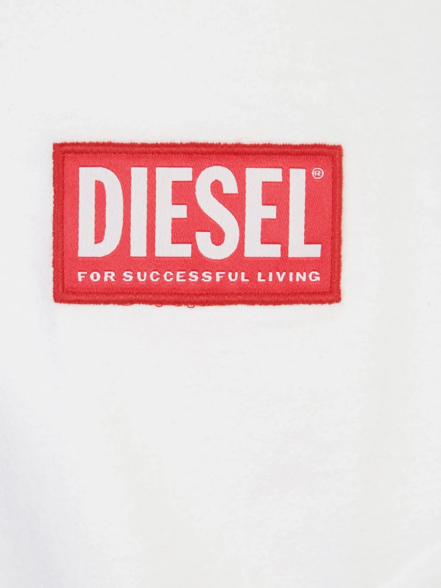 Tricou Diesel alb - Img 3