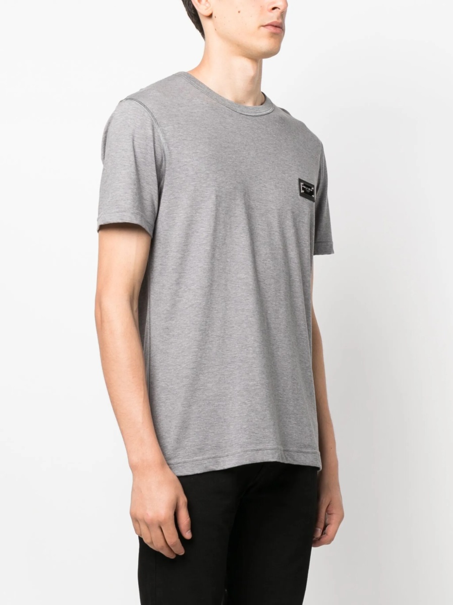 Tricou Dolce &amp; Gabbana DG Essentials gri - Img 3