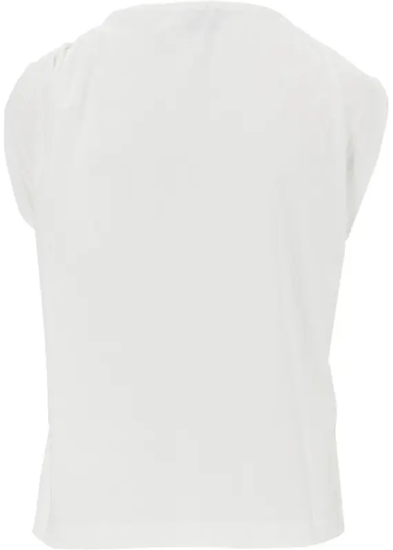 Tricou Draped stretch jersey T-shirt - Img 3