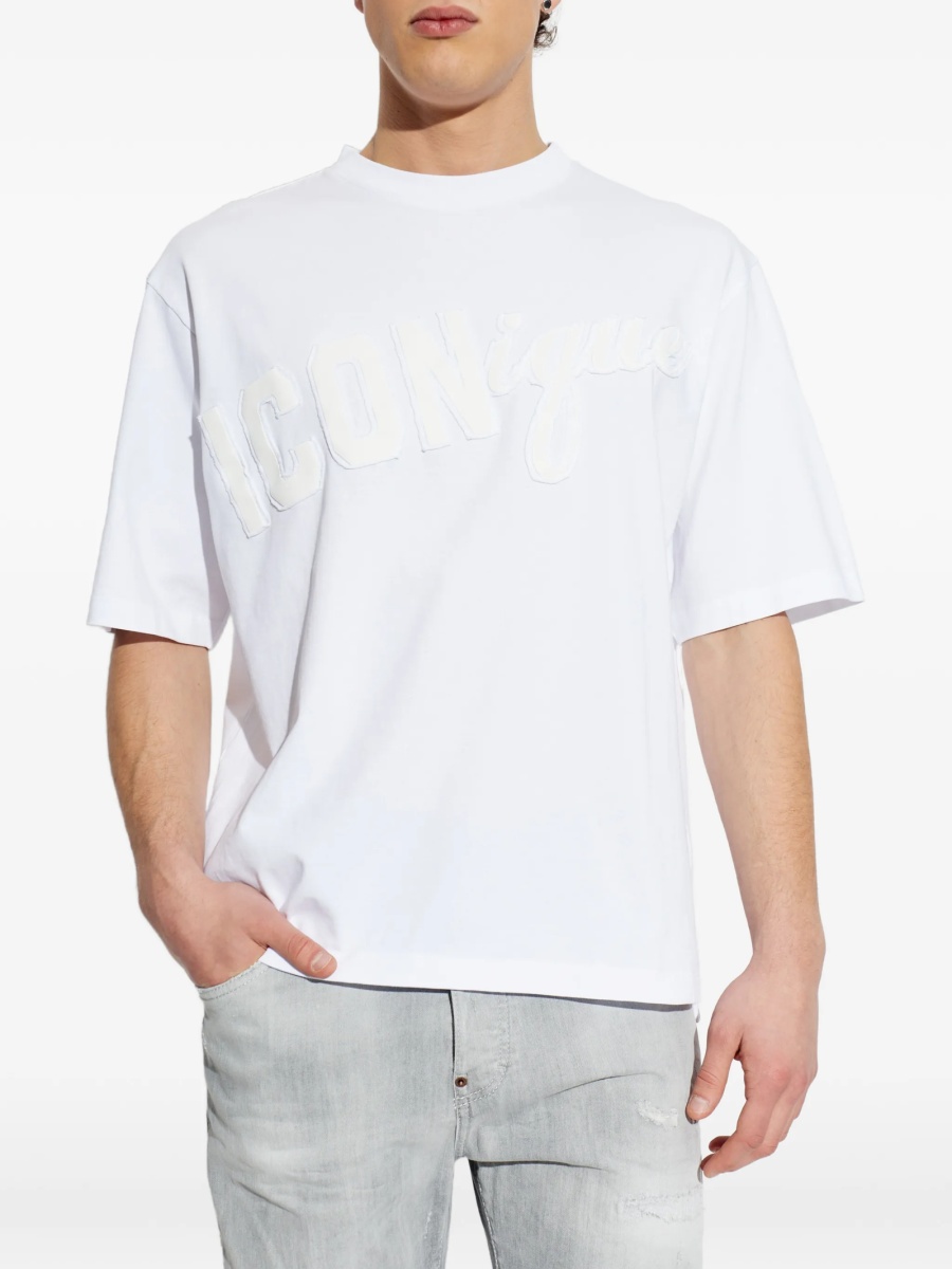 Tricou DSQUARED2 alb - Img 3
