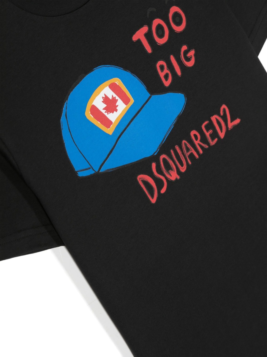 Tricou DSQUARED2 negru - Img 3