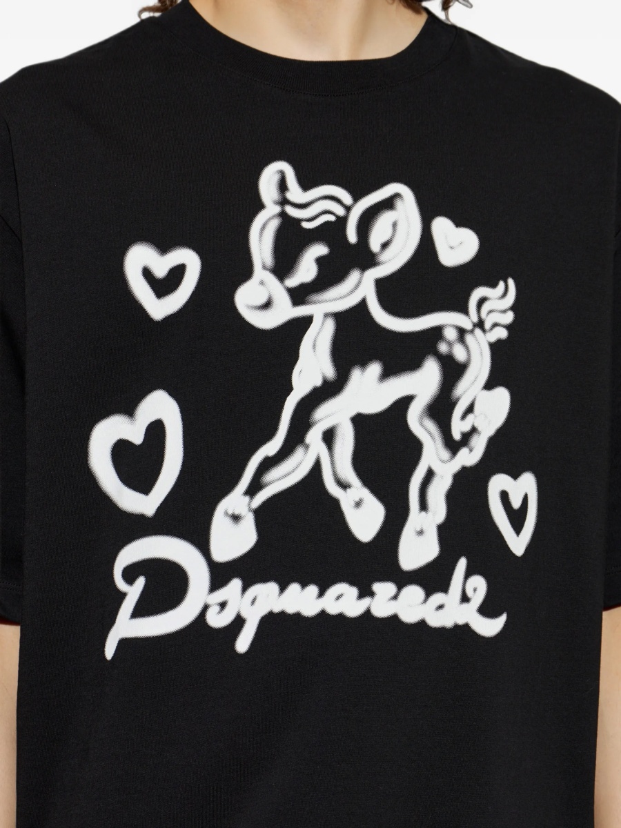 Tricou DSQUARED2 negru - Img 5