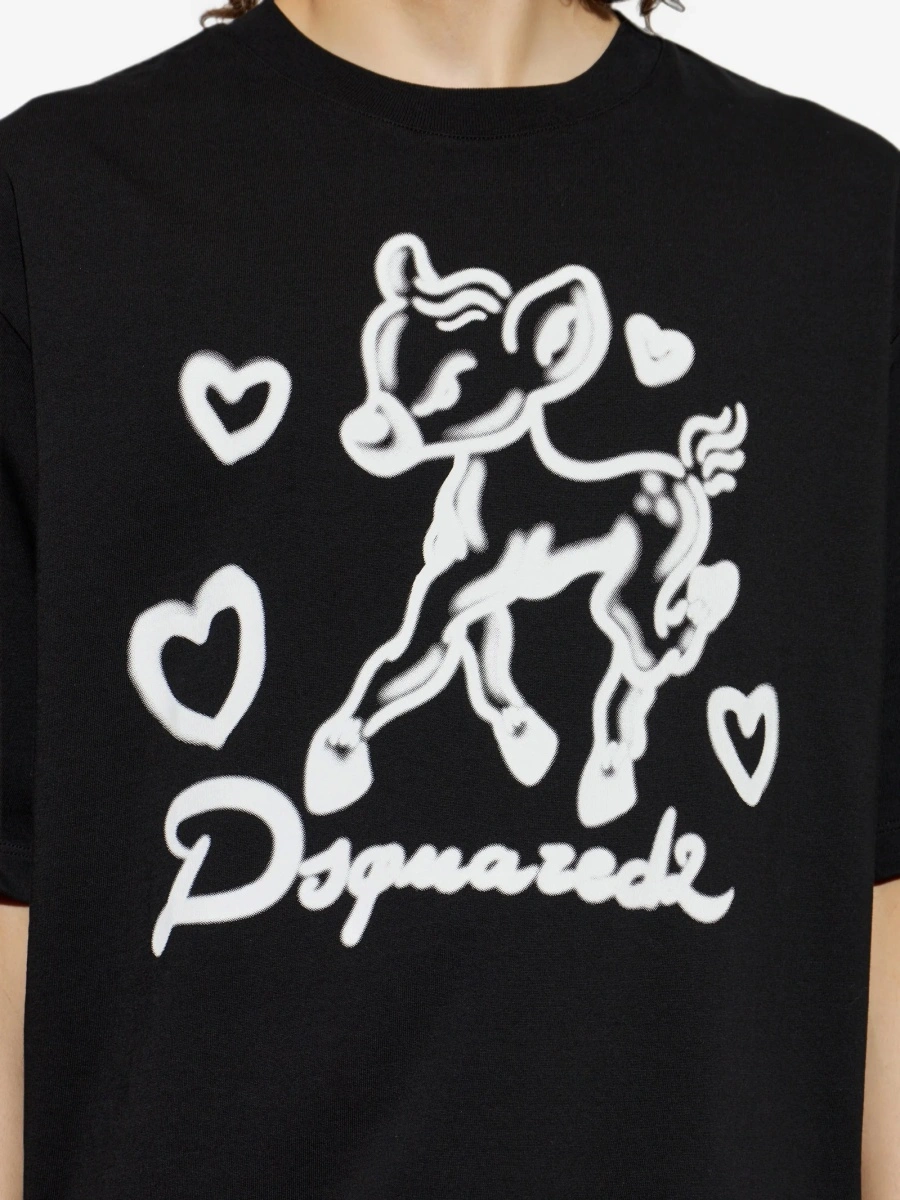 Tricou DSQUARED2 negru - Img 5