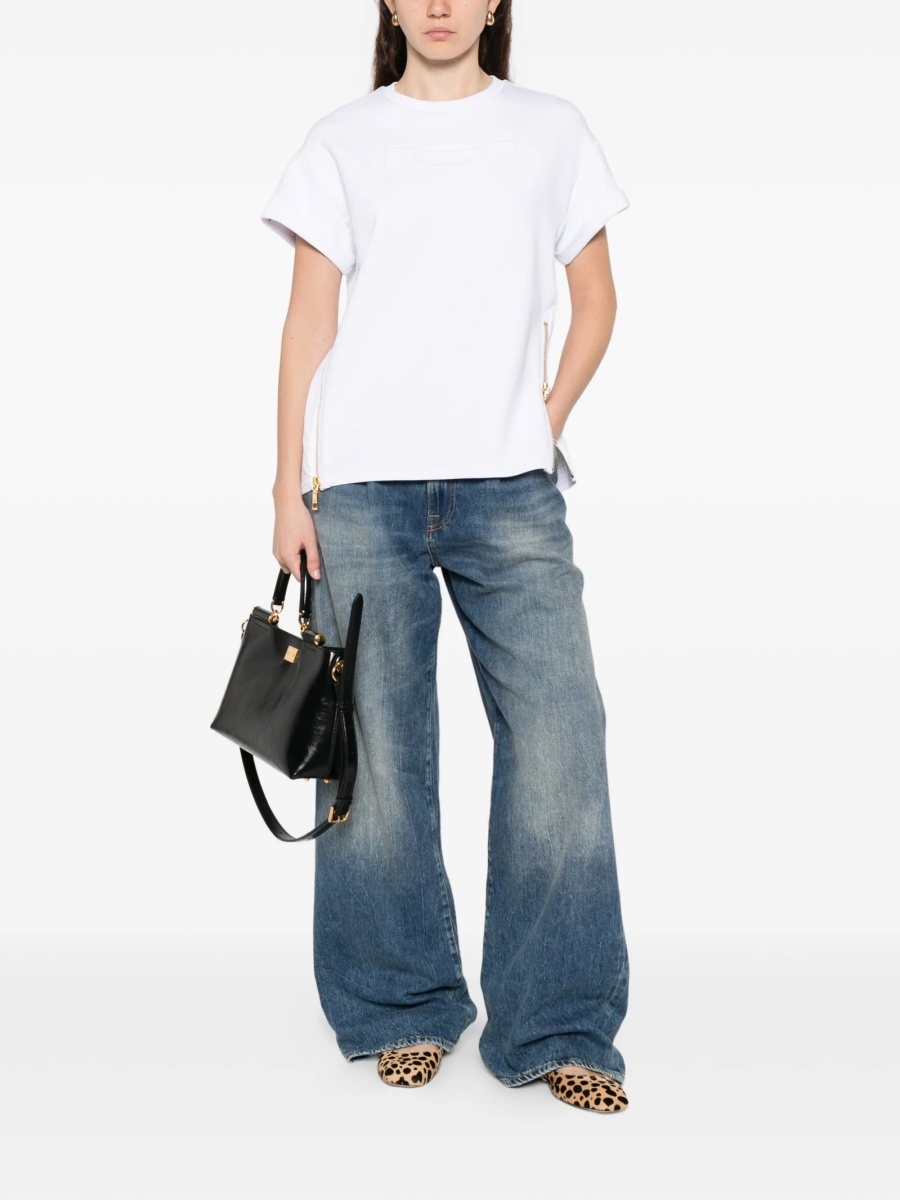 Tricou Elisabetta Franchi alb - Img 2