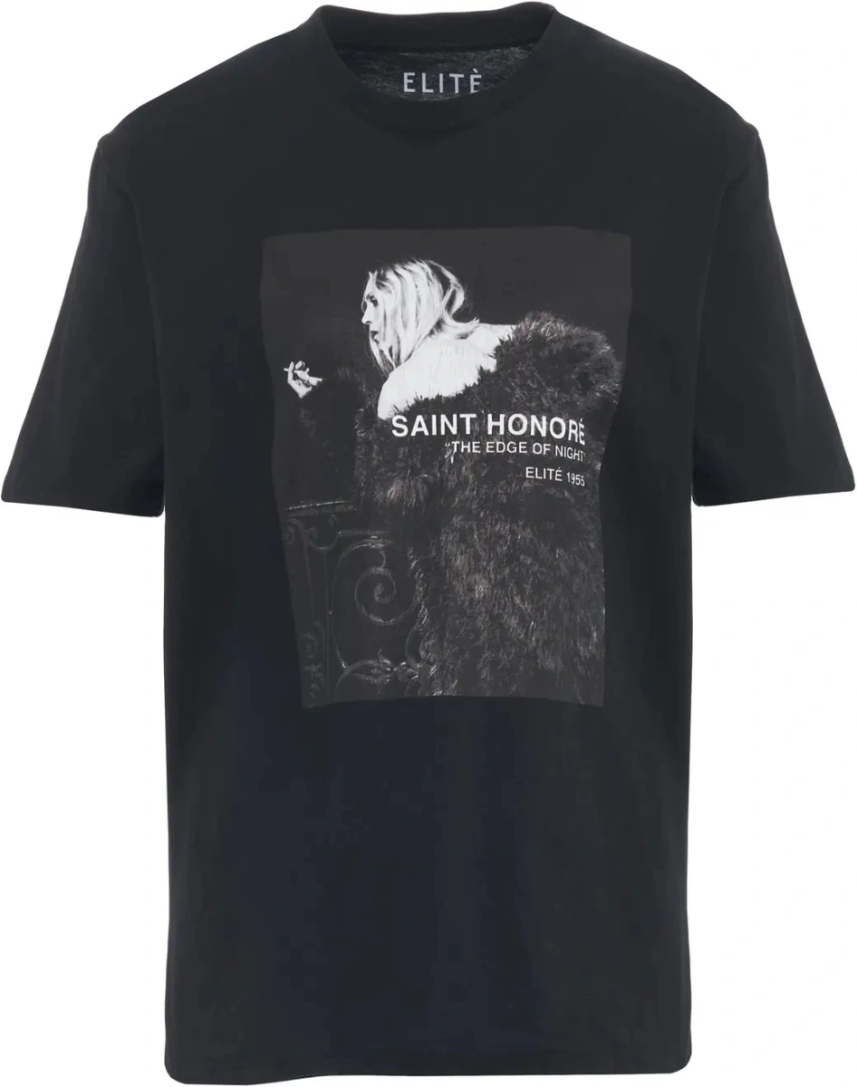 Tricou ELITE 55 negru 'Edge' - Img 2