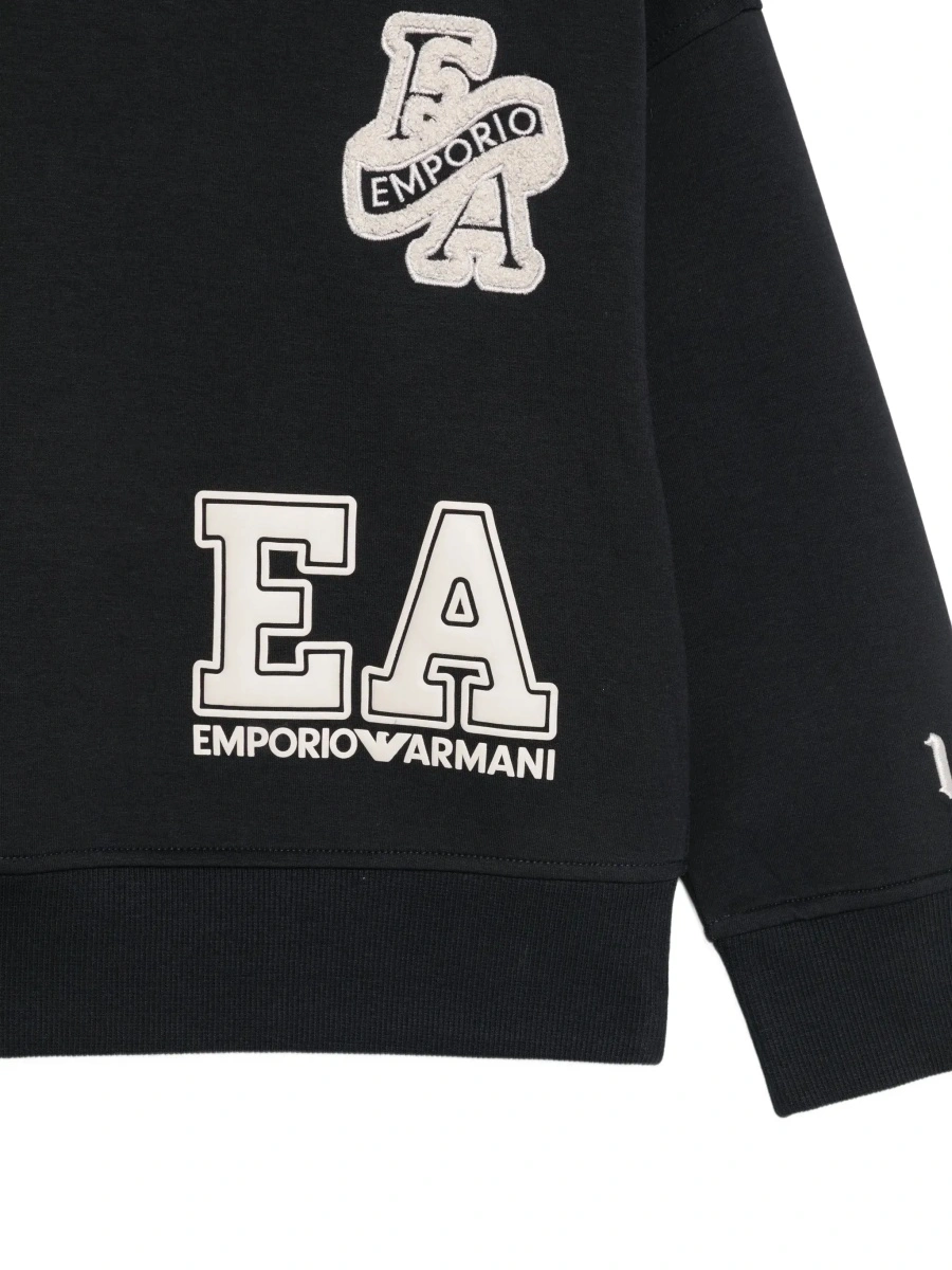 Tricou EMPORIO ARMANI KIDS negru - Img 5