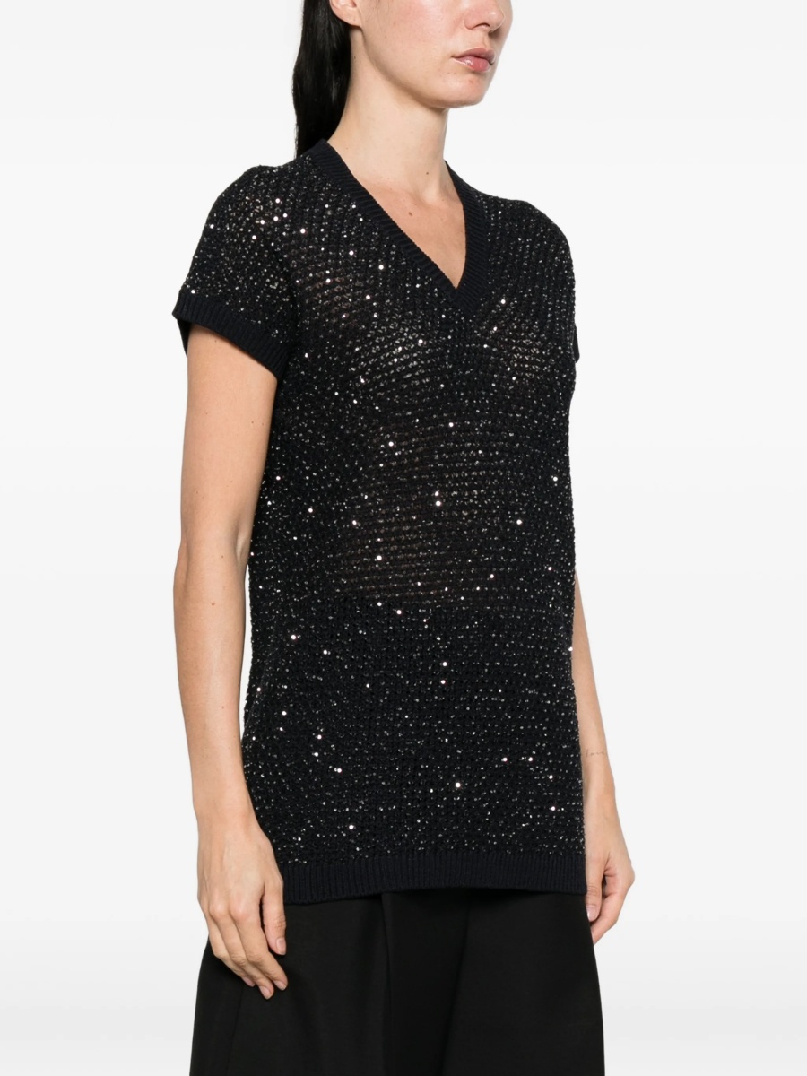 Tricou Fabiana Filippi albastru - Img 3