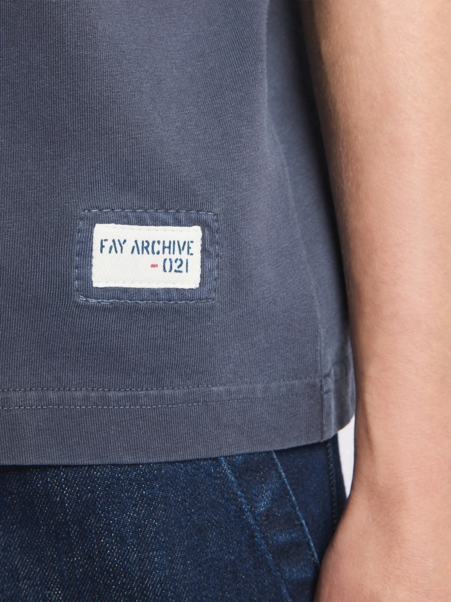 Tricou Fay albastru - Img 4