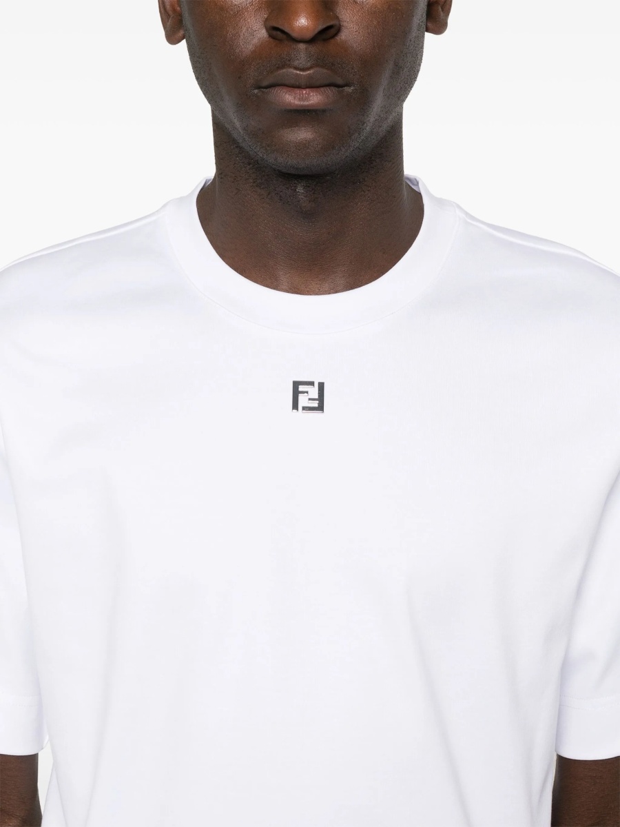 Tricou Fendi alb - Img 5