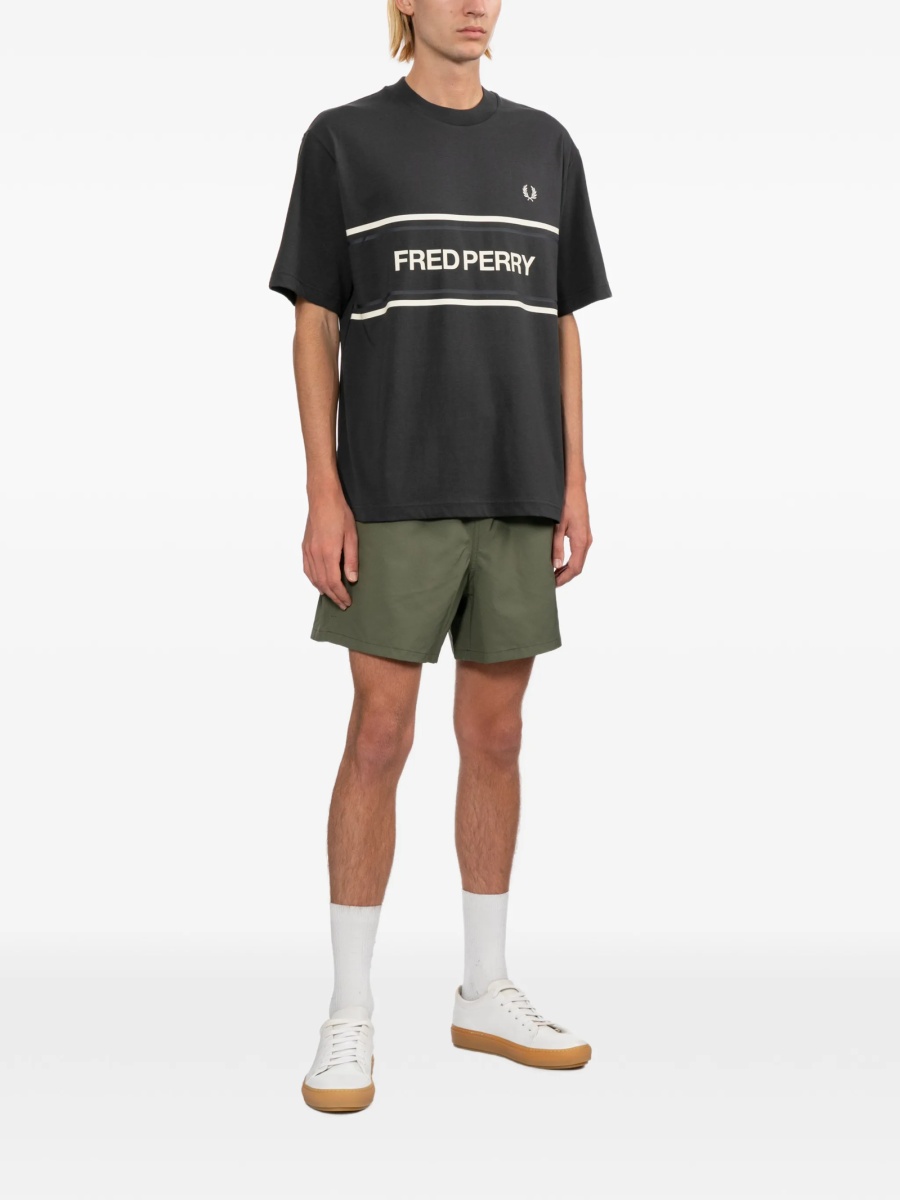 Tricou Fred Perry gri - Img 2