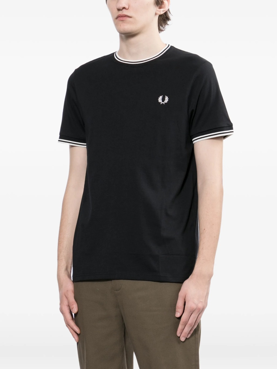 Tricou Fred Perry negru - Img 3