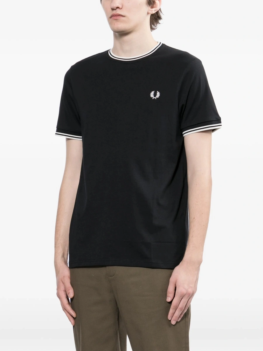 Tricou Fred Perry negru - Img 3