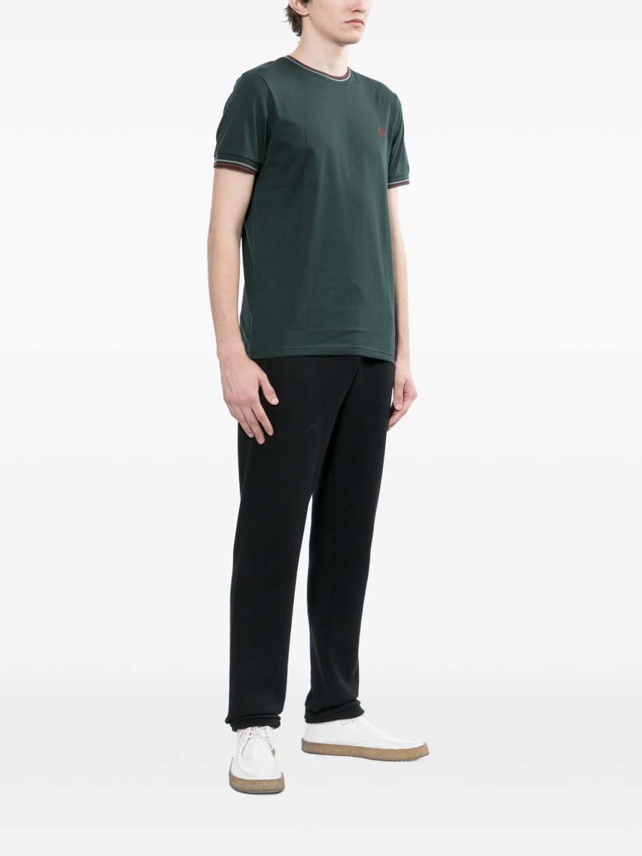 Tricou Fred Perry verde - Img 2