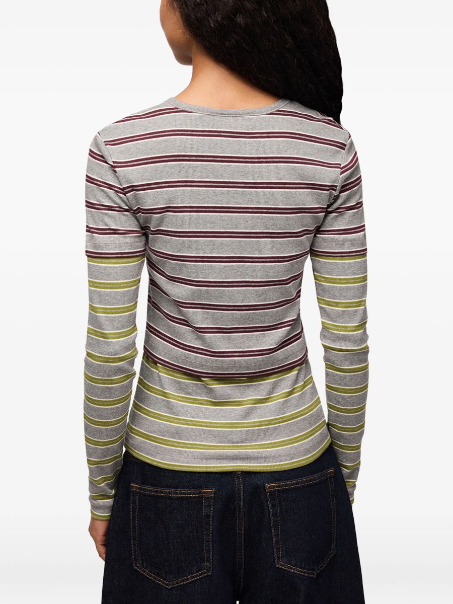 Tricou Ganni gri - Img 4