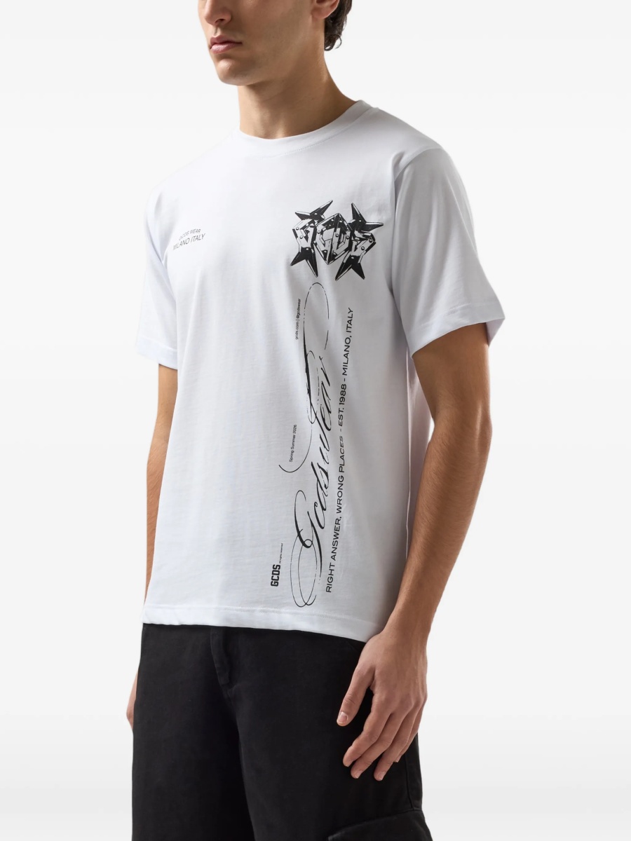 Tricou GCDS alb - Img 4