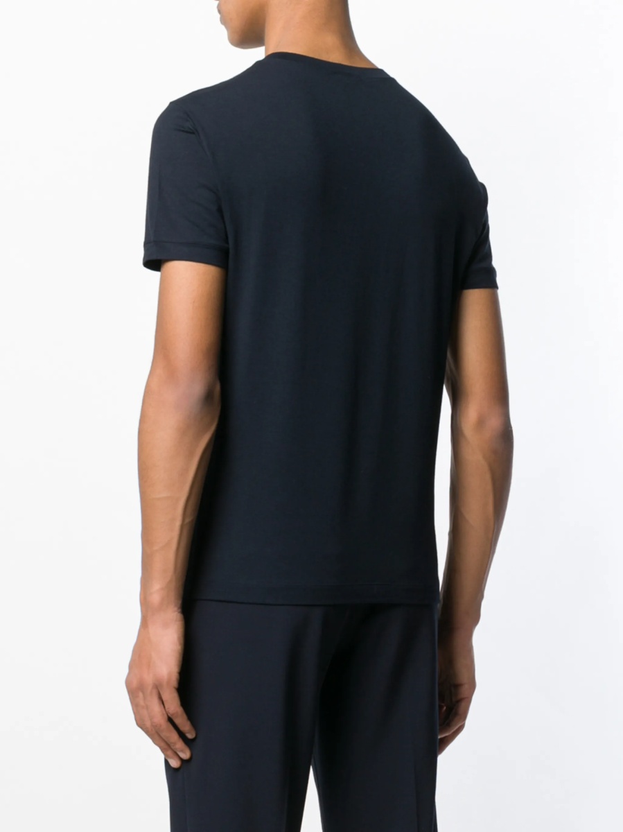 Tricou Giorgio Armani albastru - Img 4