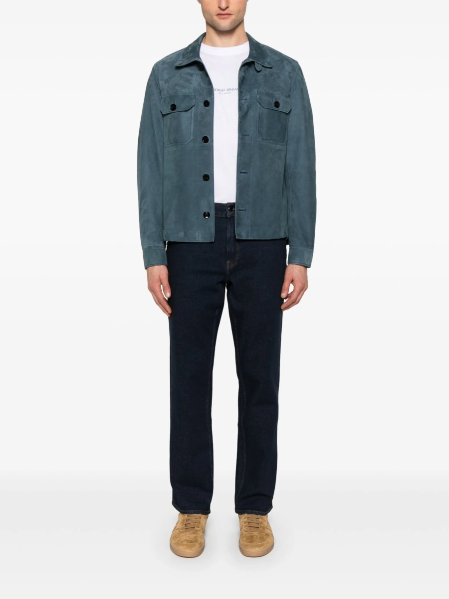 Tricou Giorgio Armani alb - Img 2