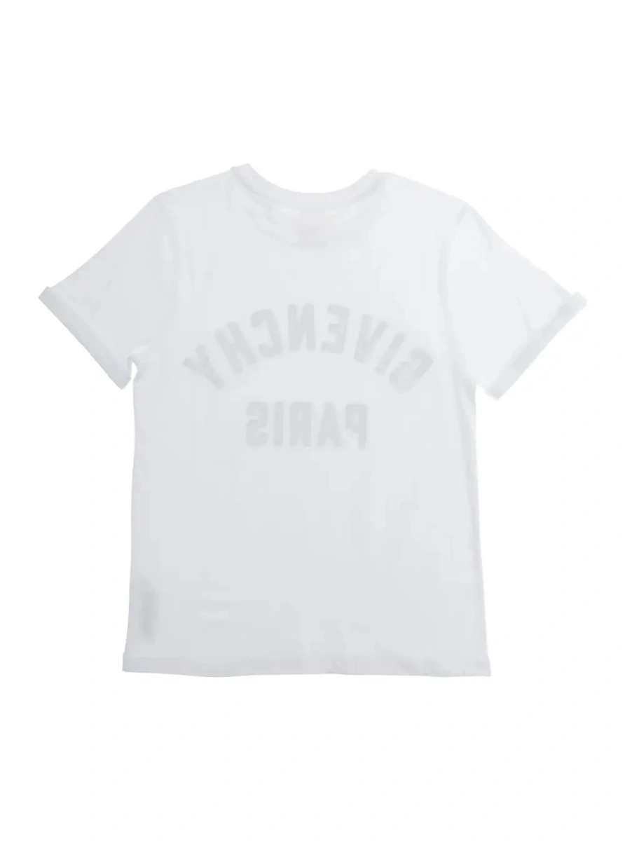 Tricou Givenchy alb din bumbac - Img 2