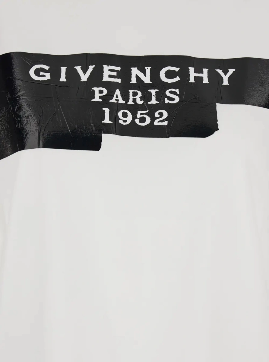 Tricou Givenchy alb din bumbac - Img 3