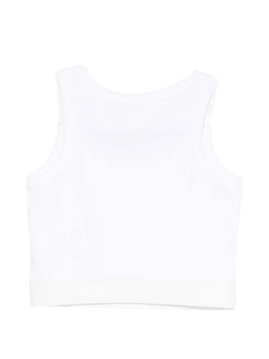Tricou Givenchy alb din spandex/elastan si bumbac - Img 2