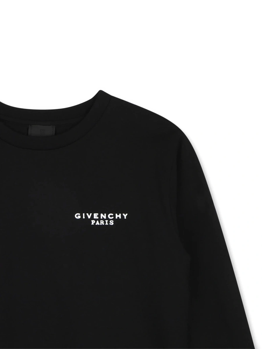 Tricou Givenchy negru din bumbac - Img 5