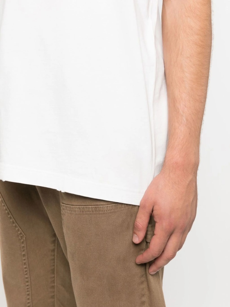 Tricou Golden Goose alb - Img 5