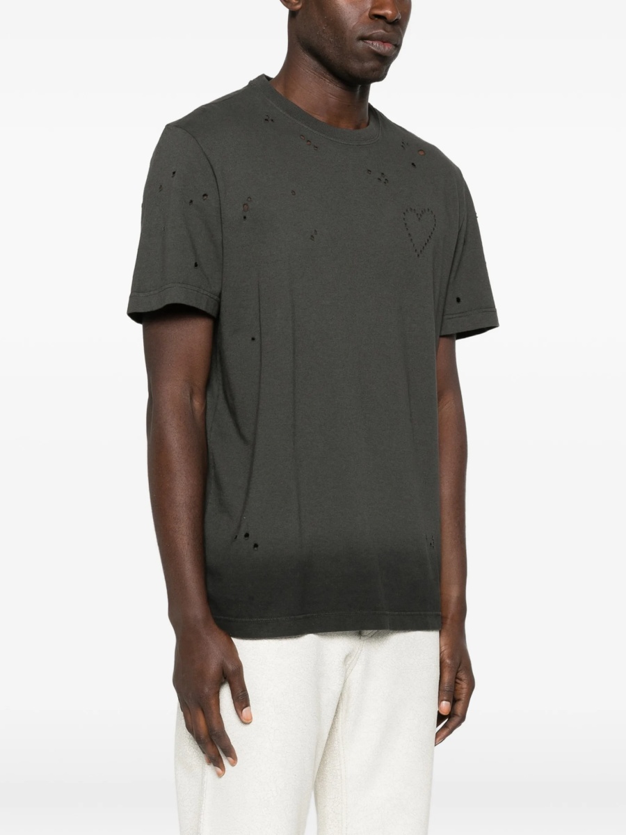 Tricou Golden Goose gri - Img 3