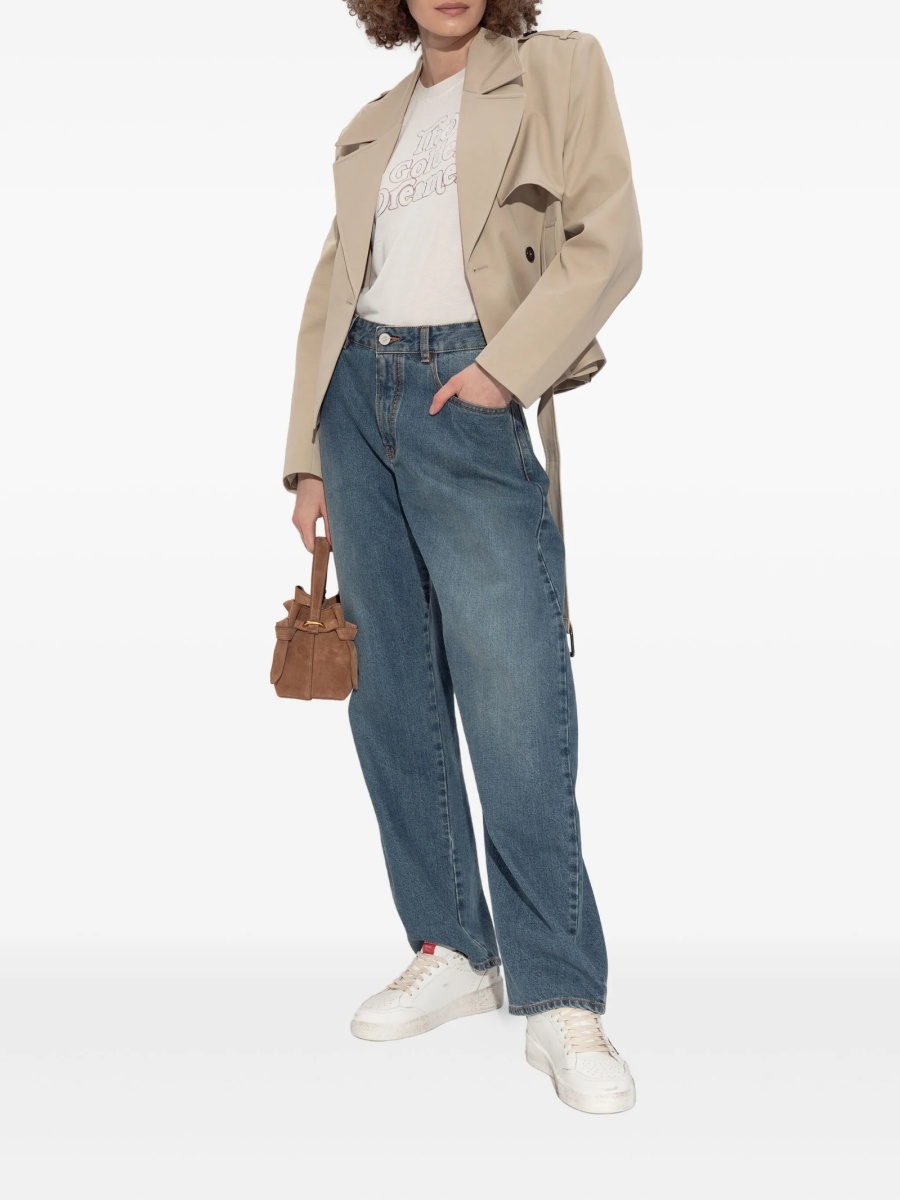 Tricou Golden Goose star alb - Img 2
