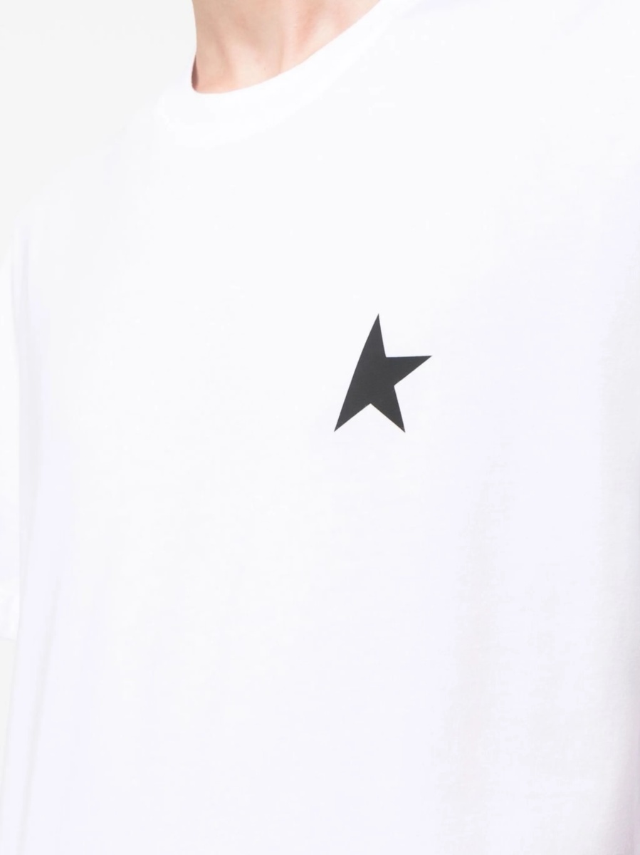 Tricou Golden Goose star alb - Img 5